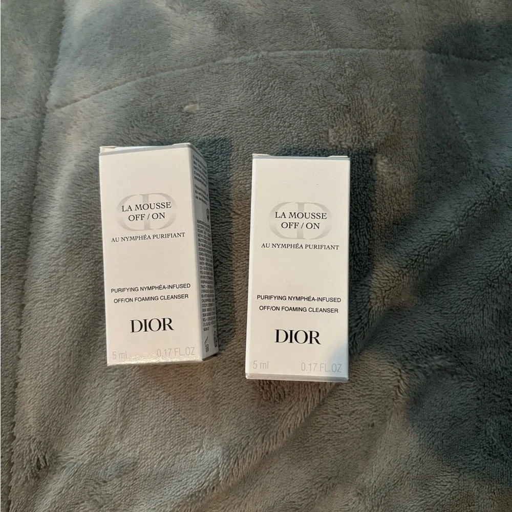 Dior White Sample Packaging